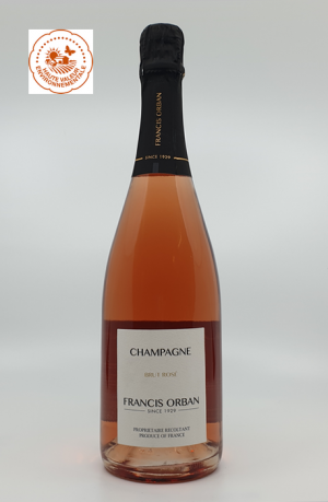 CHAMPAGNE BRUT ROSE FRANCIS ORBAN
