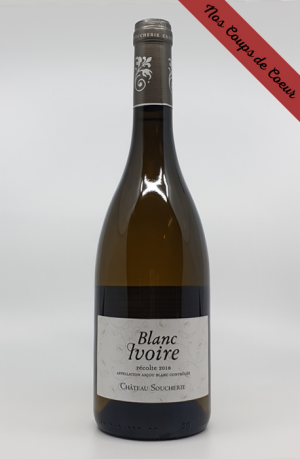 ANJOU "BLANC IVOIRE" 2022 CHÂTEAU SOUCHERIE