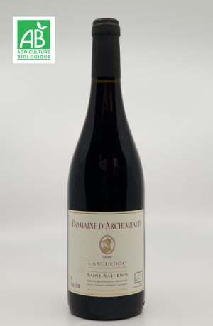 LANGUEDOC "SAINT SATURNIN TRADITION" 2022 DOMAINE D'ARCHIMBAUD