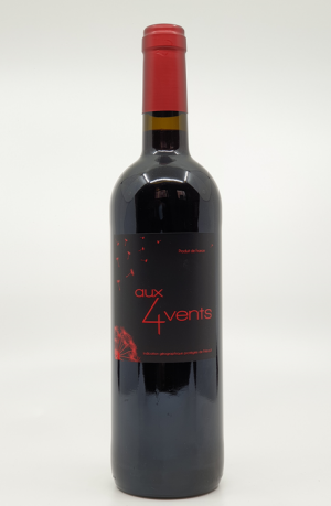 IGP PAYS DE L'HERAULT "AUX 4 VENTS" ROUGE 2022 CLOS BAGATELLE