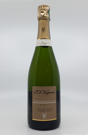 CHAMPAGNE "CONVERSATION" BRUT BLANC DE BLANCS JEAN LOUIS VERGNON