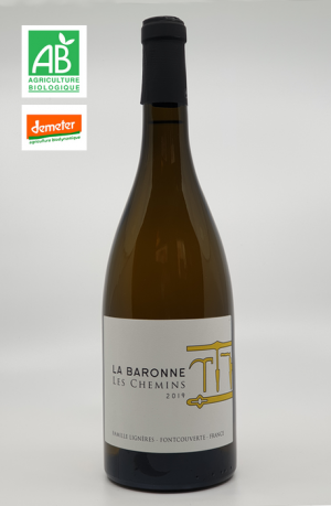 CORBIERES "LES CHEMINS" BLANC 2022 CHÂTEAU LA BARONNE